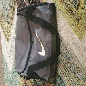Gray Nike Duffel Bag